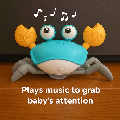 The Original Dancing Crab - Crawling Crab Tummy Time Toy